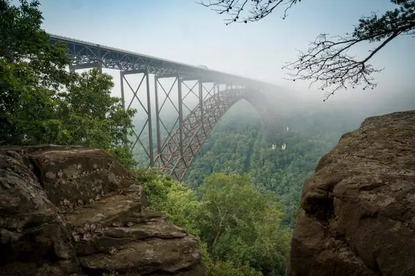 Мост через ущелье Нью-Ривер