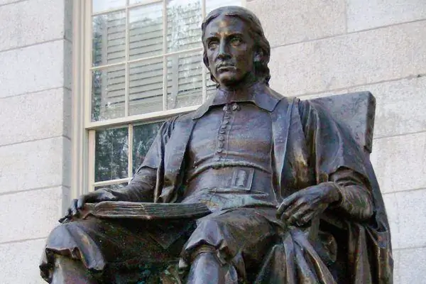 Джон Гарвард 'Статуя трех лжи