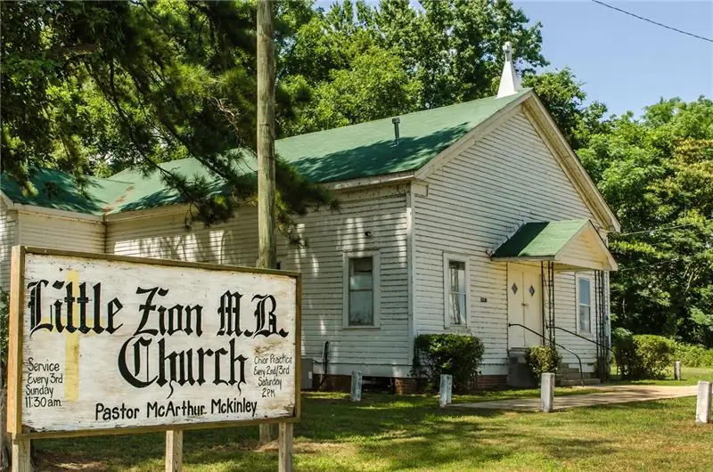 Церковь Маленького Сиона в Гринвуде, штат Миссисипи