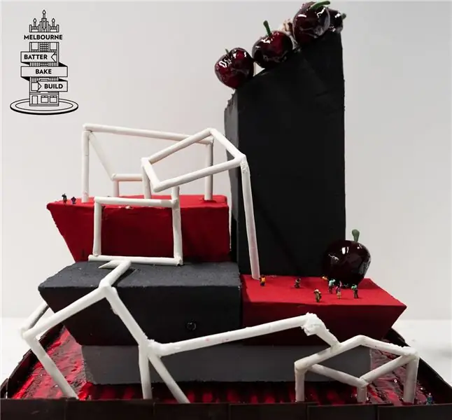 Очертания Нама театра Саутбэнк выходят за пределы поверхности