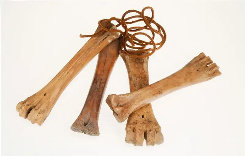 Костяные коньки викингов, найденные в Бирке, Швеция