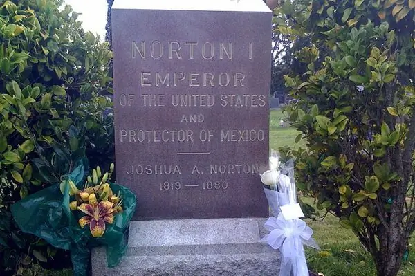 Могила императора Нортона