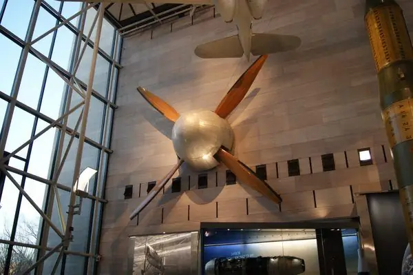 НАСА Полномасштабный пропеллер для аэродинамической трубы