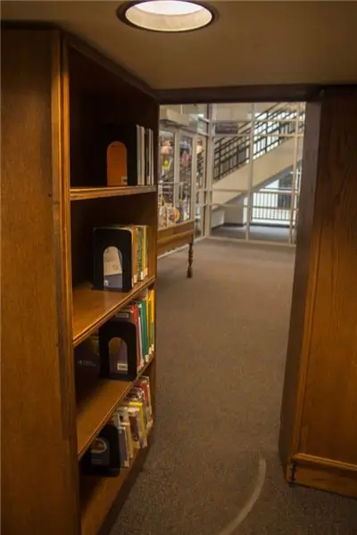 Секретная комната в Центральной библиотеке Рочестера