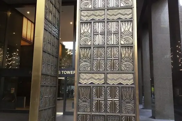Двери Richfield Tower в стиле ар-деко