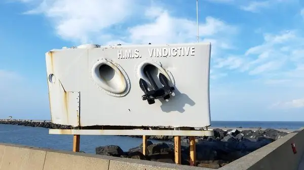 Носовая часть HMS Vindictive