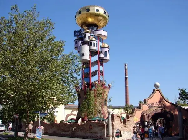 Причудливая пивоварня Kuchlbauer в Баварии