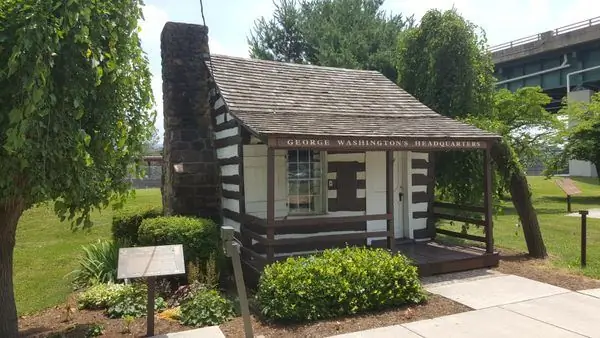 Штаб Джорджа Вашингтона во время войны между французами и индейцами