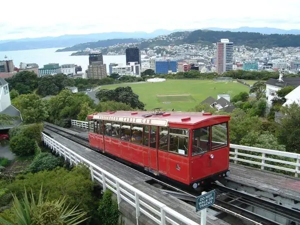 Единственный работающий фуникулер в Новой Зеландии