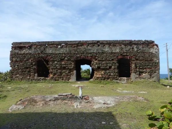 Руины Лазаретто-де-Исла-де-Кабрас