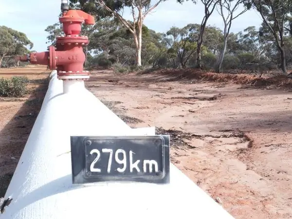 Схема водоснабжения Голдфилдс