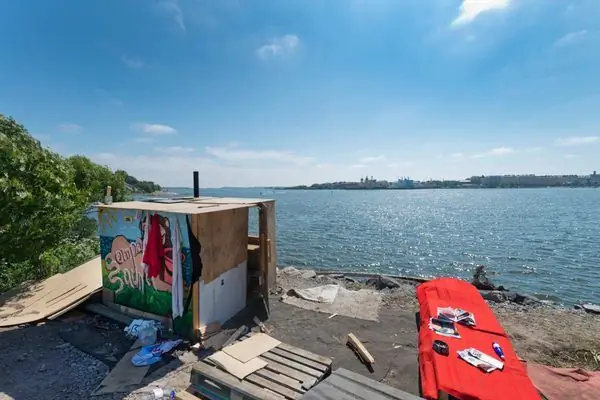 Эта ветхая хижина - «самая публичная» сауна в Финляндии