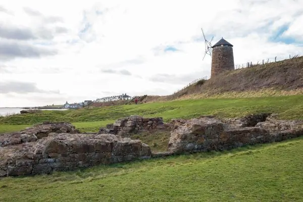 Руины шотландской морской соли