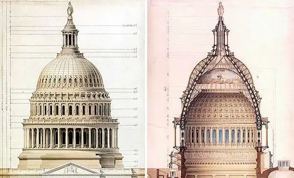 Внутри купола Капитолия