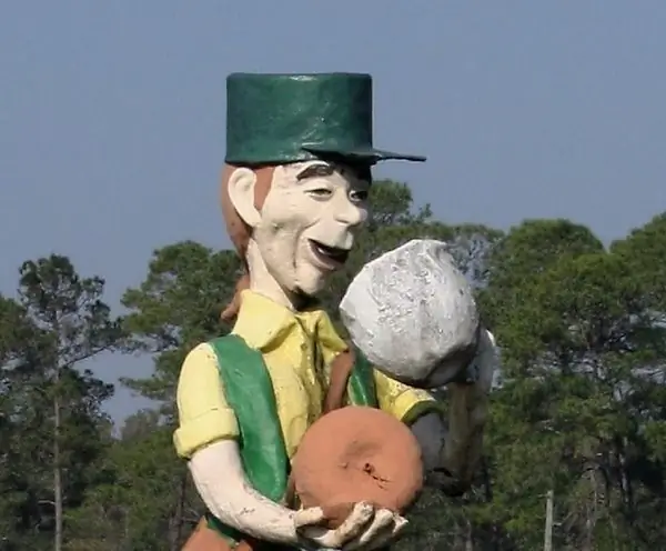 Статуя Джонни Пончика