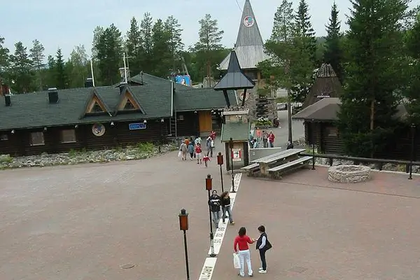 Граница полярного круга Рованиеми