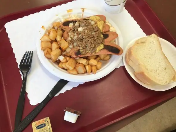 Фирменное блюдо Рочестера - «Мусорная тарелка»