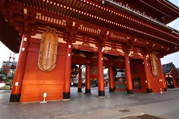 Гигантские соломенные сандалии Ходзомона