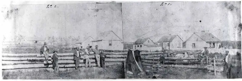 Овечья ферма Belle Vue, 1859 год