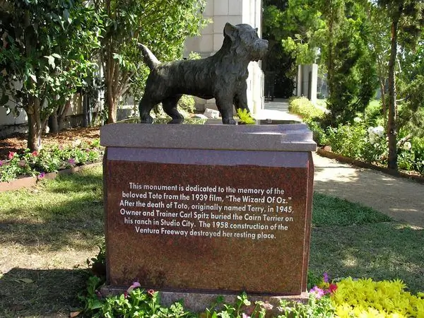 Toto Canine Памятник кинозвезде