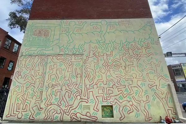 Фреска Кита Харинга