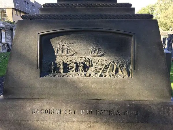 Могила лейтенанта Джона Ирвинга