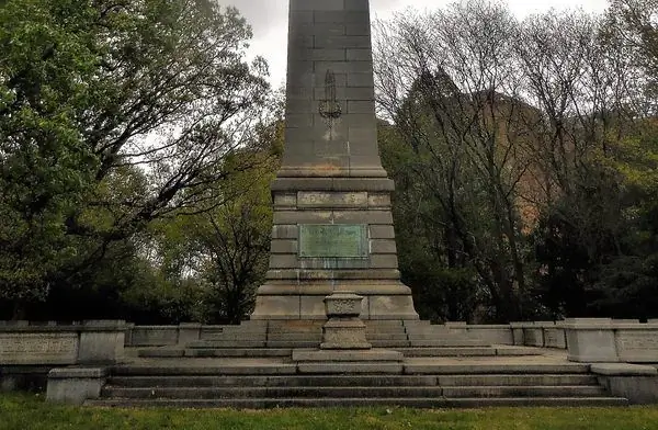 Могила Томаса Уилтбергера Эванса