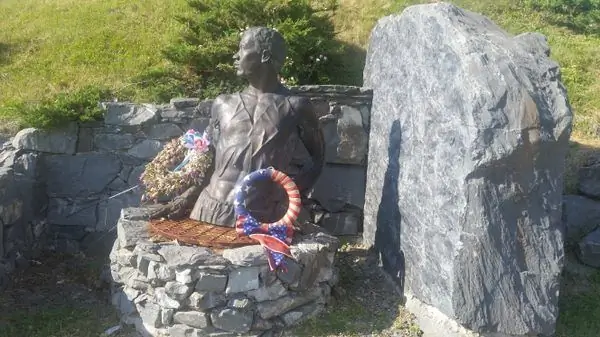 Единственный официальный памятник подземной железной дороге в штате Мэн