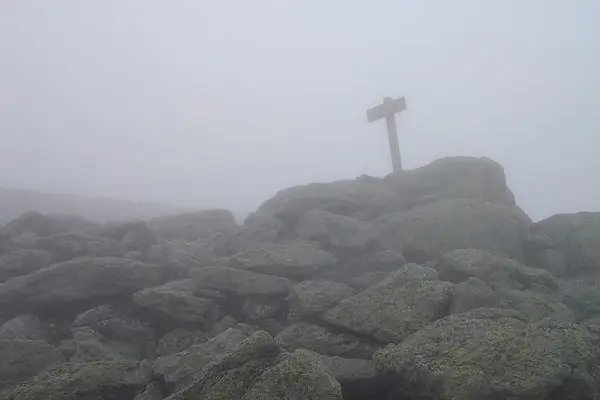 Самая высокая точка Нью-Гэмпшира: гора Вашингтон