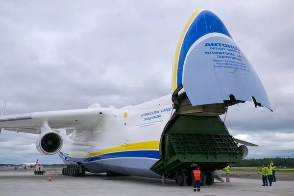 Самый громоздкий в мире самолет борется с COVID-19