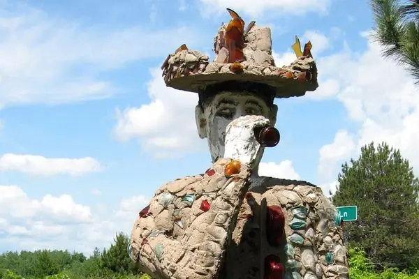 Бетонный парк Фреда Смита в Висконсине