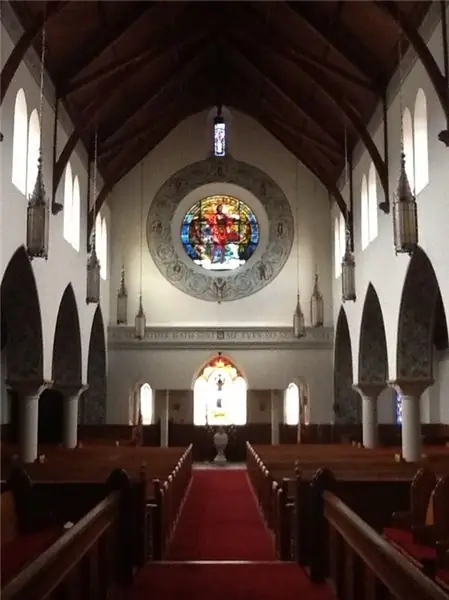 Витражи собора на Голгофе