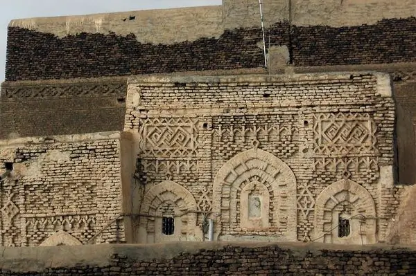 Кирпичные постройки Забида