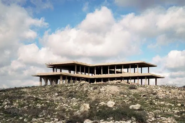 Заброшенный королевский дворец в Тель-эль-Фуле