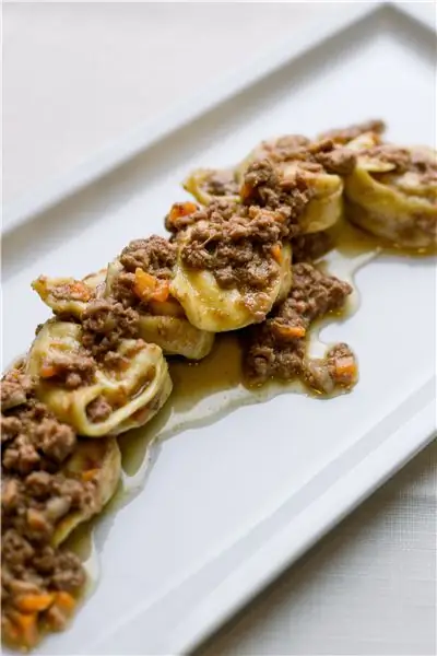 Cappellacci di zucca, один из бестселлеров в Ristorante Raccano