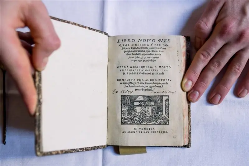 «Банкеты, рецепты и сервировка стола от шеф-повара Кристофоро да Мессисбуго, второе издание книги 1552 года. &39