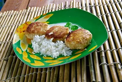 Рыбные котлеты из сладкого картофеля Bajan, Барбадос