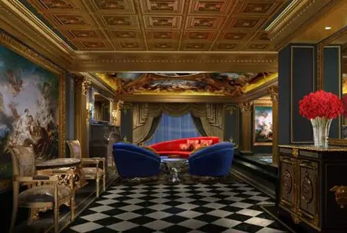 Декор Villa du Comte сочетает в себе впечатляющие детали барокко от пола до потолка и старинные произведения искусства, контрастирующие с удивительными современными элементами, сплетенными вместе благодаря исключительному мастерству, чтобы создать атмосферу беспрецедентной романтики, элегантности и роскоши.