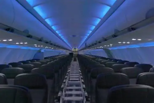 Новый интерьер Jet Blue.