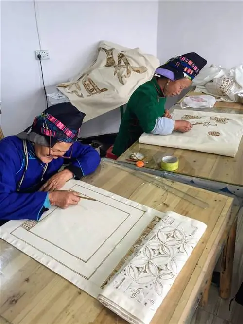 Батик - традиционное ремесло народа мяо.