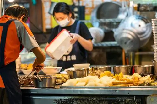 Ночной рынок Фэн Чиа, город Тайчжун, Тайвань