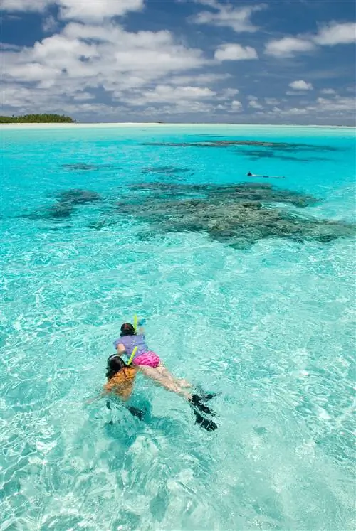 Снорклинг на островах Кука