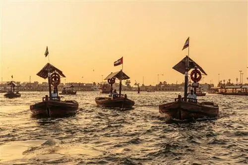Abras cross Dubai Creek, Дубай, Объединенные Арабские Эмираты
