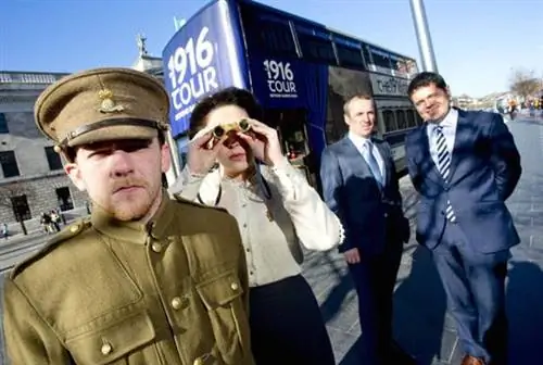 Dublin Bus Tours запустила новую экскурсию по городу 1916 года.