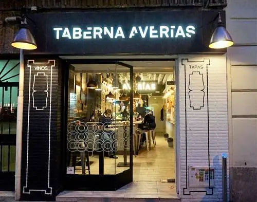 Внешний вид Taberna Averías, Calle Ponzano