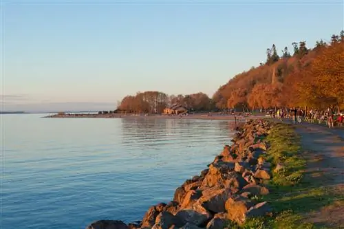 Парк «Золотые сады», Сиэтл, Вашингтон.
