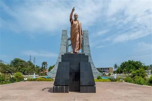 Статуя бывшего президента Ганы Кваме Нкрумы, отца панафриканизма.