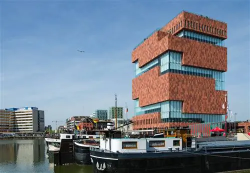 Особенности - Museum aan de Stroom (MAS) в Антверпене, Бельгия