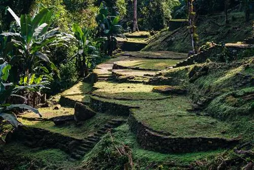 Terraces, Of, The, Lost, City, (ciudad, Perdida), In, The, Sierra