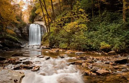 Зазеркалье с водопадом